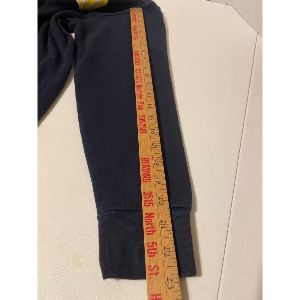 Knights Apparel Michigan Wolverines Hoodie Navy Blue Yellow Mens Small RN 104648 - Picture 6 of 9